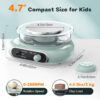Mini Pottery Wheel Kit – 4.7" Electric Clay Wheel with Foot Pedal & 8 Shaping Tools - Image 5