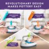Pottery Wheel for Kids – Complete Beginner Kit with Clay, Tools & Apr - Image 5