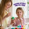 Easter Egg Squishy Painting Kit – Decorate 6 Slow-Rising Squishies with Paint, Arts & Crafts for Kids Ages 6–10 - Image 3