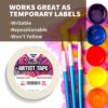 3-Pack White Artist Tape – Acid-Free Masking Tape for Drafting & Watercolor (0.6″ x 540FT) - Image 5