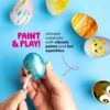 Easter Egg Squishy Painting Kit – Decorate 6 Slow-Rising Squishies with Paint, Arts & Crafts for Kids Ages 6–10 - Image 2