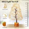 Citrine Gemstone Tree – Feng Shui Money Bonsai for Prosperity & Healing, 10-12'' - Image 4