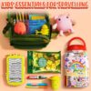 Kids Arts & Crafts Kit – Pipe Cleaners, Popsicle Sticks, Pompoms & Stickers – All-in-One Craft Supplies for Ages 4+ - Image 2