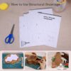 Air Dry Pottery Kit – 4.4 Lbs DIY Craft Set with Tools, Paints, Varnish & Guide for Beginners - Image 6