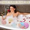15-Piece Bath Bomb Gift Set – Handmade with Shea & Cocoa Butter, Spa Relaxing - Image 3
