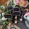 20-Pack Mini Wood Chalkboard Signs with Stickers – Party, Buffet, Weddings - Image 5