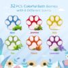 32-Pack Kids Bath Bombs with Surprise Toys – Ocean & Space Themes - Image 2