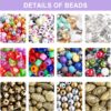 1960 pcs Jewelry Making Kit – Beads, Findings, Wire, Instructions for Bracelets, Necklaces, Earrings - Image 6