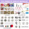 1960 pcs Jewelry Making Kit – Beads, Findings, Wire, Instructions for Bracelets, Necklaces, Earrings - Image 7