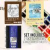 62-Piece Deluxe Wood Box Art Set – Includes Paints, Pastels, Pencils, Crayons & Sketch Pads - Image 2