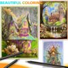 8-Pack Rainbow Colored Pencils – Multicolored Art Supplies for Kids, Teens & Adults - Image 3