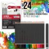 62-Piece Deluxe Wood Box Art Set – Includes Paints, Pastels, Pencils, Crayons & Sketch Pads - Image 4