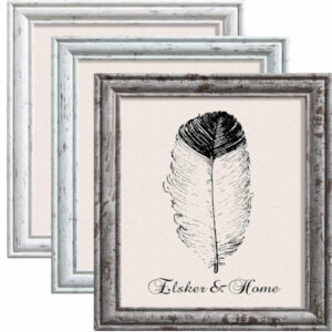 8x10 Rustic Farmhouse Picture Frame Set of 3 - Wooden Frames for Wall or Tabletop