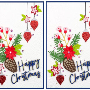 Spellbinders Embossing Folder-Forevergreen