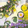 22" Spring Wreath – Daisy & Lavender Wildflower Decor for Door & Home - Image 5