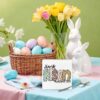 Christian Easter Wooden Box Decor – “He Is Risen” Matthew 28:6 Verse for Home or Office - Image 4