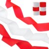 Red & White Crepe Paper Streamers – 6 Rolls (82ft Each) for Parties, Sports & Graduation Decor - Image 4