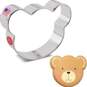 Bear Cookie & Sandwich Cutter – 3.5", Made in USA