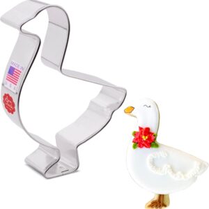 Goose Cookie Cutter, 4" Made in USA