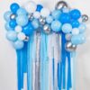 Crepe Paper Streamers – 8 Rolls (656ft), Blue & White for Party & Wedding Decor - Image 4
