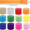 Crepe Paper Streamers – 12 Rolls (984ft) in 12 Colors for Rainbow, Party & Wedding Decor - Image 4