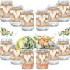 12 Mason Jar Centerpieces – Rustic Vases with Lace & Heart Hemp Rope for Weddings, Showers & Parties - Image 5