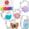 Mother's Day Cookie Cutter Set – 5-Piece Set (Butterfly, Bird, Flower, Daisy, Mason Jar) Made in USA - Image 5