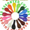 100-Pack 12" Extra Thick Latex Balloons – Assorted Rainbow Colors for Weddings & Parties - Image 5