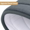 Foam Bath Rug 24x16 – Soft, Absorbent, Non-Slip, Machine Washable (Dark Grey) - Image 5