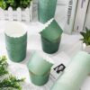 120pcs Sage Green Scalloped Cupcake Wrappers – Gradient Paper Baking Cups, 3 Colors, for Weddings & Parties - Image 6