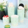 50pcs Colorful Greaseproof Baking Cups – 5oz Large Cupcake Liners for Weddings, Parties & Events (D) - Image 6