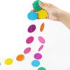 5pcs Colorful Paper Garland – 66ft Rainbow Dots for Birthday & Party Decor - Image 4