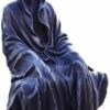 Gothic Resin Sitting Statue – 5.1" Tabletop Mystic Decor for Shelf or Desk Display - Image 8