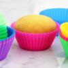44270 Reusable Silicone Baking Cups – Set of 24 Cupcake Liners - Image 3
