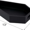 Coffin-Shaped Wooden Tray – Gothic Serving Tray for Spooky Halloween Home Décor - Image 2