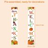 Give Thanks Porch Sign – 72"x12" Fall Welcome Banner for Home & Party - Image 5