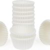 500 Count Mini Cupcake Liners White Muffin Liners Greaseproof No Smell Small Cupcake Wrappers Baking Cups - Image 3