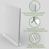 3-Pack 8.5x11 Acrylic Sign Holders – Vertical Double-Sided Display - Image 5