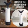 Bat Paper Towel Holder – Gothic Halloween Kitchen & Bathroom Décor, Witchy Gift for Women - Image 3