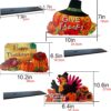 3-Piece Thanksgiving Wooden Centerpieces – Turkey, Pumpkin & Harvest Decor - Image 5