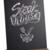 6-Pack Mini Chalkboards – Vintage Wooden Table Signs for Weddings & Décor - Image 6