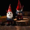 Horror Garden Gnomes – Halloween Table & Bookshelf Décor for Indoor Display - Image 3