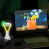 Cocktail Neon Sign – USB/Battery Powered for Home Bar, Party & Wedding Décor - Image 4