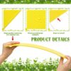 30-Pack Yellow Arrow Signs with Stakes – 17x6" Directional Yard Signs - Image 3