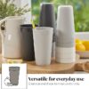 Set of 12 20oz Unbreakable Plastic Tumblers – Grey Stone, BPA-Free, Dishwasher Safe - Image 3