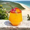 40-Count Diamond Stemless Glasses – 12oz Unbreakable Plastic with Gold Rim - Image 2