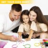 Clay Beads Bracelet Making Kit with 5000 Pcs Polymer Beads & Charms for Kids Ages 6-13 - Image 4