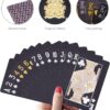 Waterproof Plastic Playing Cards – Black Diamond Poker Deck, Durable & Gift-Ready - Image 5