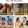 8-Pack Vintage Glasses – 4 Highball (11oz) & 4 Rocks Glasses (6oz) for Cocktails & Iced Beverages - Image 6