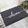 Large 36"x24" Non-Slip Welcome Mat – Black Indoor/Outdoor Doormat - Image 6